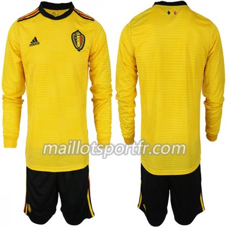 Maillot de Foot Belgique Enfant Extérieur Coupe du monde 2018 ML